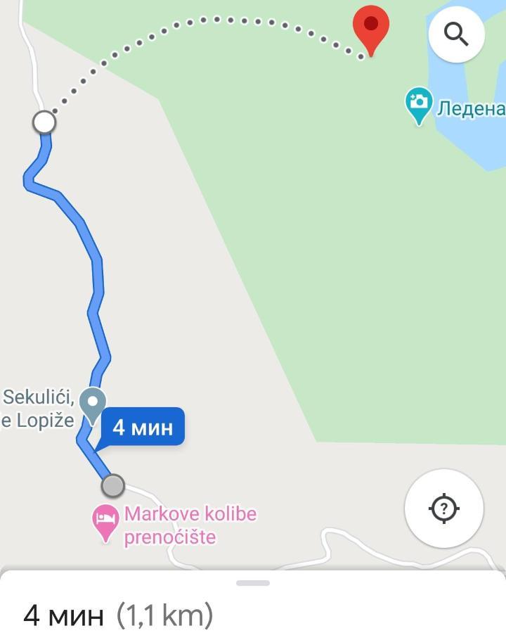 Markove Kolibe 1, Uvac,Vecaa Sjenica Bagian luar foto